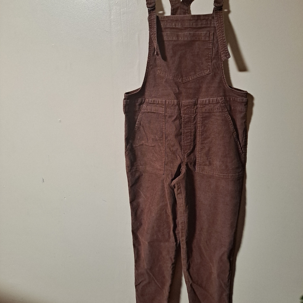 Aerie Chocolate Corduroy Jumpsuit